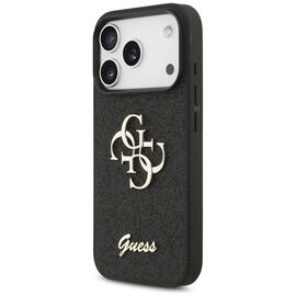 Guess Fixed Glitter Big 4G case for iPhone 17 Pro - black - Apple Cases - Cases - Techbox