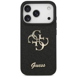 Guess Fixed Glitter Big 4G case for iPhone 17 Pro - black - Apple Cases - Cases - Techbox