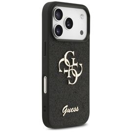 Guess Fixed Glitter Big 4G case for iPhone 17 Pro - black - Apple Cases - Cases - Techbox