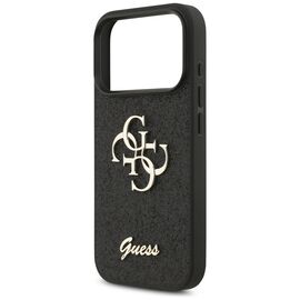 Guess Fixed Glitter Big 4G case for iPhone 17 Pro - black - Apple Cases - Cases - Techbox