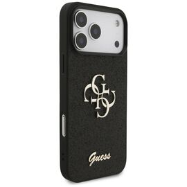 Guess Fixed Glitter Big 4G case for iPhone 17 Pro Max - black | Techbox