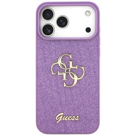 Guess Fixed Glitter Big 4G case for iPhone 17 Pro Max - purple | Techbox