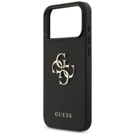 Guess Grained Big 4G &amp; Classic Logo case for iPhone 17 Pro Max - black | Techbox