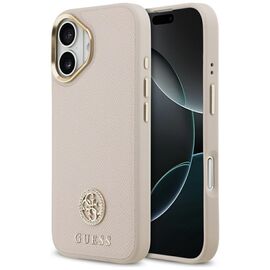 Guess Grained Strass Logo MagSafe case for iPhone 17 - pink - Uncategorized Cases (2) - Cases - Techbox
