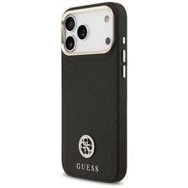 Guess Grained Strass Logo MagSafe case for iPhone 17 Pro Max - black - Apple Cases - Cases - Techbox