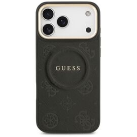 Guess Peony Hot Stamp MagSafe Case for iPhone 17 Pro Max - Black - Apple Cases - Cases - Techbox