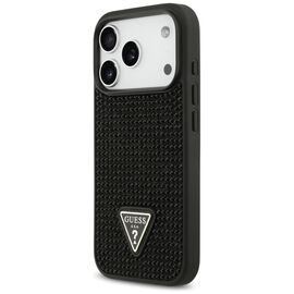 Guess Rhinestone Triangle Logo Case for iPhone 17 Pro - Black - Uncategorized Cases (2) - Cases - Techbox