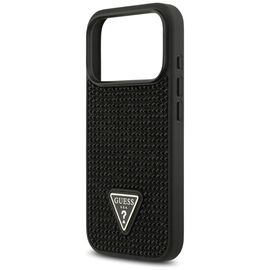 Guess Rhinestone Triangle Logo Case for iPhone 17 Pro - Black - Uncategorized Cases (2) - Cases - Techbox