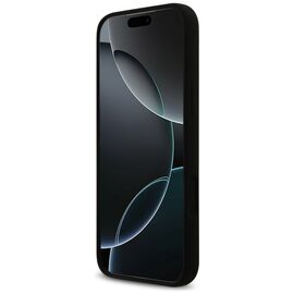 Guess Silicone Logo Strass 4G MagSafe Case for iPhone 17 Pro Max - Black - Uncategorized Cases (2) - Cases - Techbox