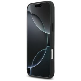 Mercedes Leather Large Laurel Leave MagSafe Case for iPhone 17 Pro Max - Black | Techbox