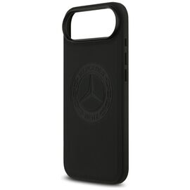 Mercedes Leather Vintage Logo MagSafe Case for iPhone Air - Black - Apple Cases - Cases - Techbox