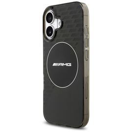 AMG Nauble Layer Transparent Smocked MagSafe Case for iPhone 17 - Black | Techbox