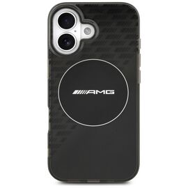 AMG Nauble Layer Transparent Smocked MagSafe Case for iPhone 17 - Black | Techbox