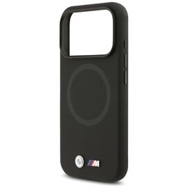 BMW M FW Metal Logo MagSafe Case for iPhone 17 Pro - Black | Techbox