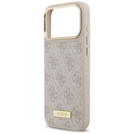 Guess 4G Logo Plate MagSafe Case for iPhone 17 Pro Max - Pink | Techbox