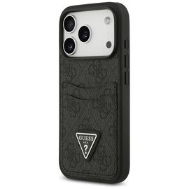 Guess 4G nauble Card Triangle case for iPhone 17 Pro - black | Techbox