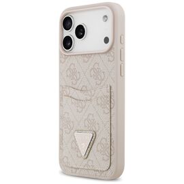 Guess 4G Nauble Card Triangle Case for iPhone 17 Pro Max - Pink | Techbox