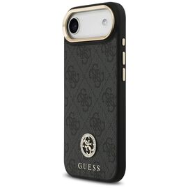 Guess 4G Strass Logo &amp; Big Strap Metal Buttons MagSafe Case for iPhone Air - Black - Apple Cases - Cases - Techbox