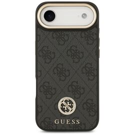 Guess 4G Strass Logo &amp; Big Strap Metal Buttons MagSafe Case for iPhone Air - Black - Apple Cases - Cases - Techbox