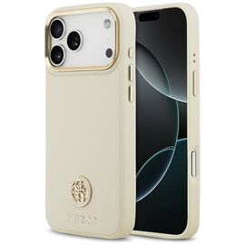 Guess Grained Strass Logo MagSafe case for iPhone 17 Pro Max - beige | Techbox