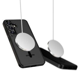 Tech-Protect MagMat MagSafena Samsung Galaxy S25 FE Case - Matte Black - Uncategorized Cases (2) - Cases - Techbox