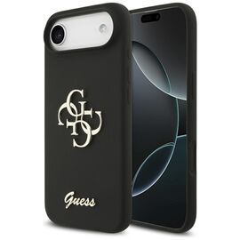 Guess Silicone Big 4G Script case for iPhone Air - black - Uncategorized Cases (2) - Cases - Techbox