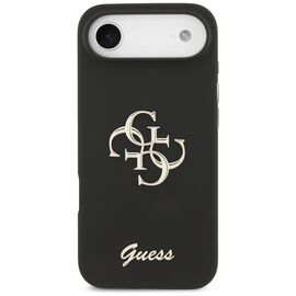 Guess Silicone Big 4G Script case for iPhone Air - black - Uncategorized Cases (2) - Cases - Techbox