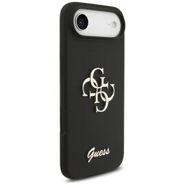 Guess Silicone Big 4G Script case for iPhone Air - black - Uncategorized Cases (2) - Cases - Techbox