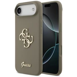Guess Silicone Big 4G Script Case for iPhone Air - Brown - Uncategorized Cases (2) - Cases - Techbox