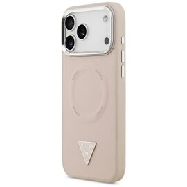 Guess Triangle Logo MagSafe case for iPhone 17 Pro - pink | Techbox