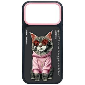 Nimmy Glasses Cool Cat Case for iPhone 17 Pro - Black | Techbox