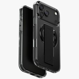 Uniq Heldro Air Case for iPhone 17 Pro Max Magclick Charging - Black | Techbox