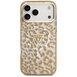 Guess Leopard Glitter MagSafe Case for iPhone 17 Pro Max - Brown - Uncategorized Cases (2) - Cases - Techbox
