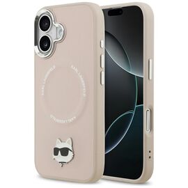 Karl Lagerfeld Choupette Pin MagSafe Case for iPhone 17 - Pink | Techbox
