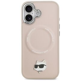 Karl Lagerfeld Choupette Pin MagSafe Case for iPhone 17 - Pink | Techbox