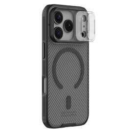 CamShield Pro Magnetic Case IP17 Pro Max Transparent black - Uncategorized Cases (2) - Cases - Techbox