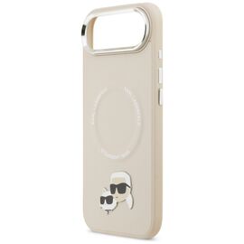 Karl Lagerfeld Karl &amp; Choupette Pins MagSafe Case for iPhone Air - Beige | Techbox