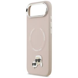 Karl Lagerfeld Karl &amp; Choupette Pins MagSafe Case for iPhone Air Pink | Techbox