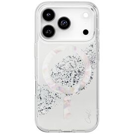 Uniq Coehl Crystelle Magnetic Charging case for iPhone 17 Pro - silver | Techbox