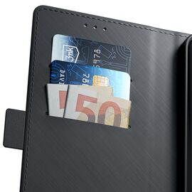 3mk Wallet Case for Xiaomi 15T 5G - Black | Techbox