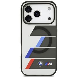 BMW M IML Metal Buttons Tricolor Lines MagSafe Case for iPhone 17 Pro Max - Gray - Apple Cases - Cases - Techbox