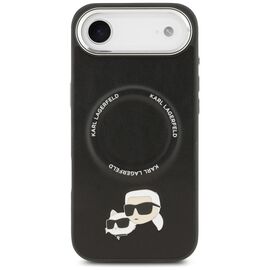 Karl Lagerfeld Karl &amp; Choupette Pins MagSafe Case for iPhone Air - Black | Techbox