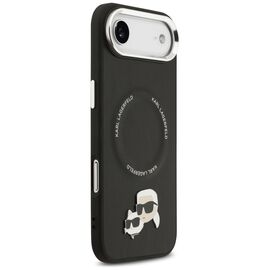 Karl Lagerfeld Karl &amp; Choupette Pins MagSafe Case for iPhone Air - Black | Techbox