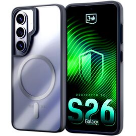 3mk Satin Armor MagCase for Samsung Galaxy S26 - Transparent Black