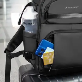 Wozinsky WPW-20L Travel Backpack with Laptop Pocket 40x20x25 cm for the Luggage Hold - Black | Techbox