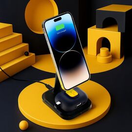 Spigen Nano Pop Case for AirPods Pro 3 - Navy Blue and Yellow | Techbox