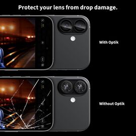 Tech-Protect Camring Fit+ Camera Cover for iPhone 17 - Purple - Apple iPhone - Screen & Camera Protection - Techbox