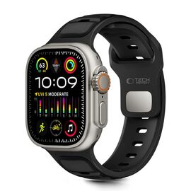 Tech-Protect IconBand Line Strap for Apple Watch 44 / 45 / 46 / 49 mm - Black | Techbox