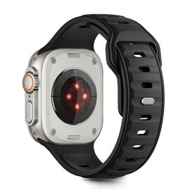 Tech-Protect IconBand Line Strap for Apple Watch 44 / 45 / 46 / 49 mm - Black | Techbox