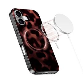 Tech-Protect Lamano MagSafe case for iPhone 16 - black and red - Uncategorized Cases (2) - Cases - Techbox